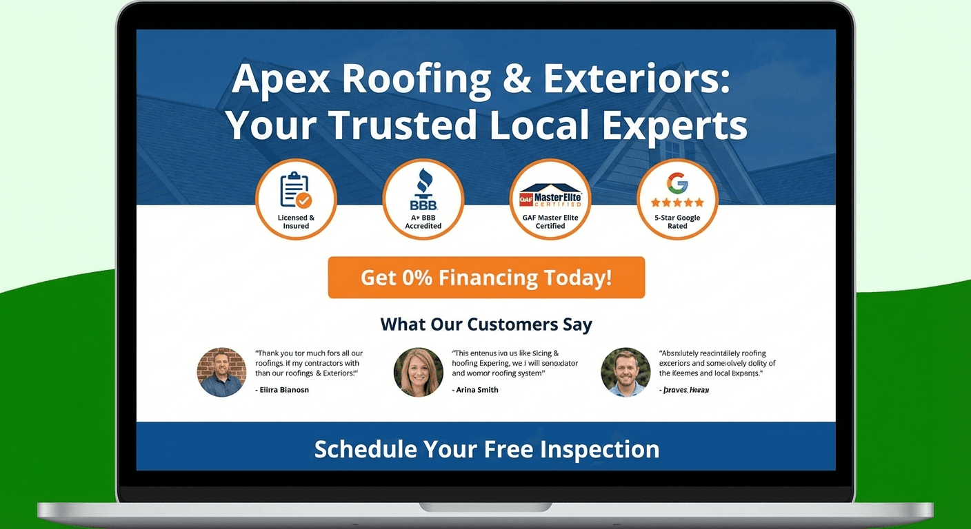 Redesign demo — Full replacement · McKinney TX